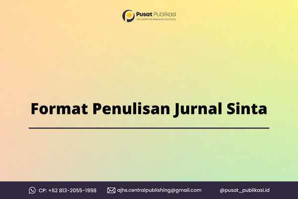 Format Penulisan Jurnal Sinta