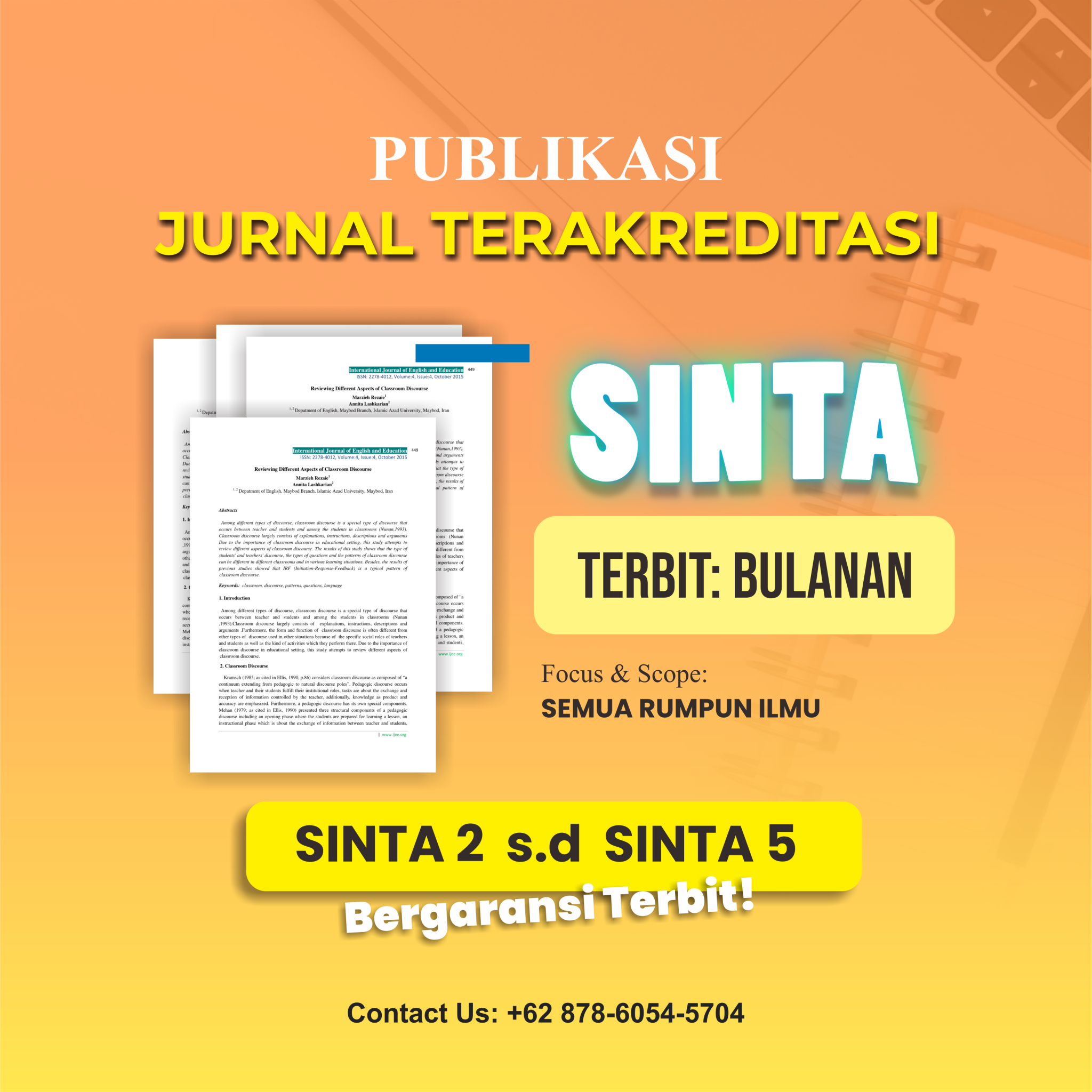 Template Jurnal Sinta - Pusat Publikasi Solusi Publikasi Ilmiah