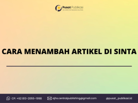 Cara Menambah Artikel di Sinta