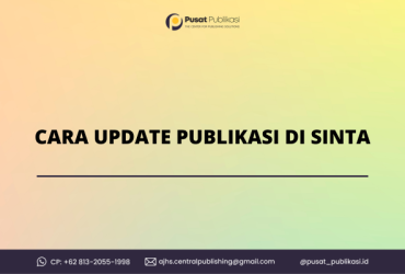 Cara Update Publikasi di Sinta