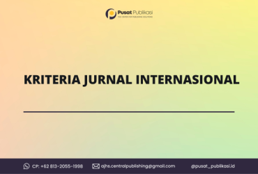 Kriteria Jurnal Internasional