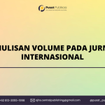 Penulisan Volume pada Jurnal Internasional