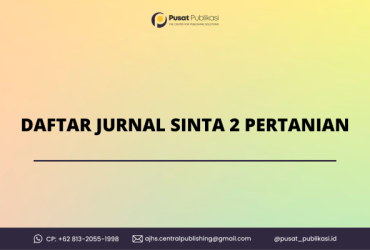 Daftar Jurnal Sinta 2 Pertanian