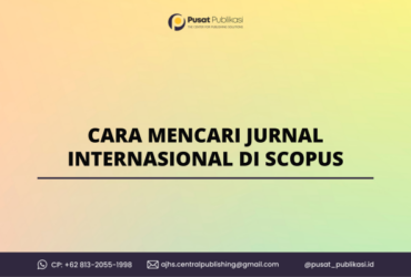 Cara Mencari Jurnal Internasional di Scopus