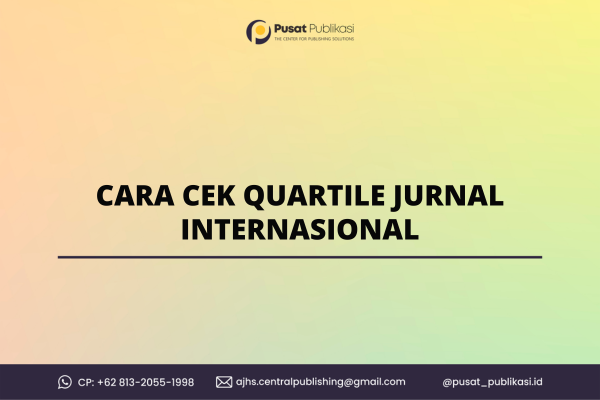 Cara Cek Quartile Jurnal Internasional