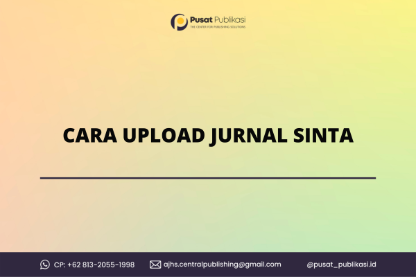 Cara Upload Jurnal Sinta