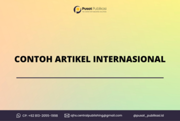 Contoh Artikel Internasional