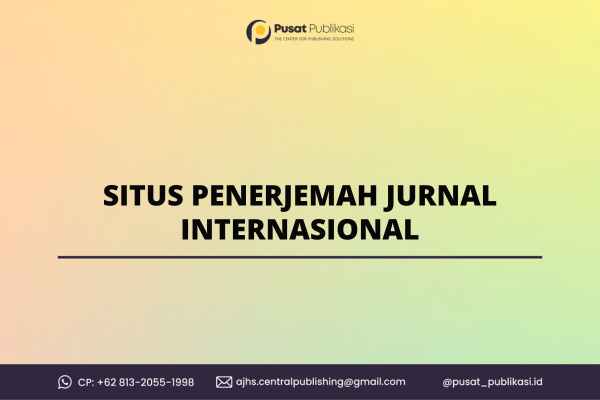 Situs Penerjemah Jurnal Internasional