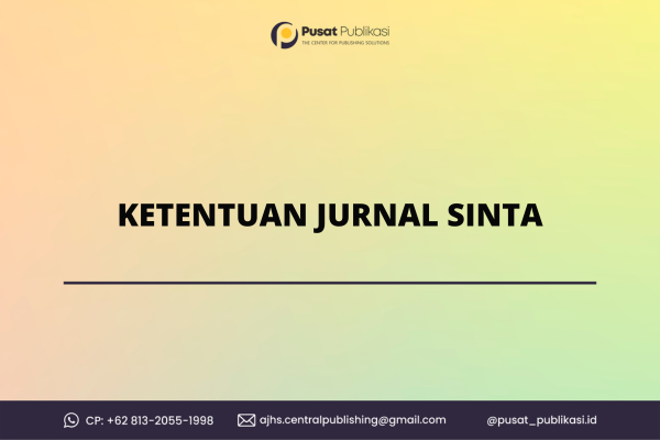 Ketentuan Jurnal Sinta