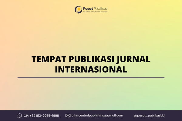 Tempat Publikasi Jurnal Internasional