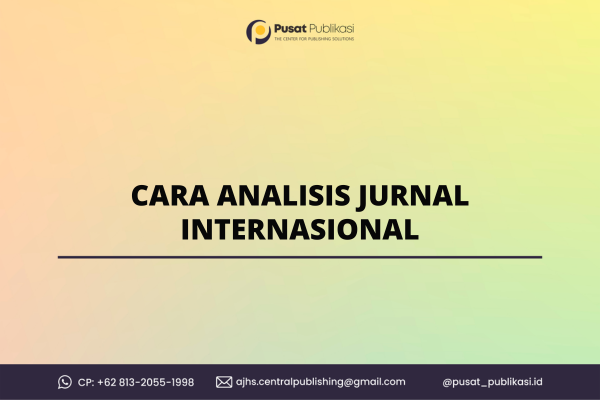 Cara Analisis Jurnal Internasional