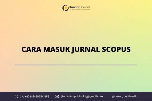 Cara Masuk Jurnal Scopus