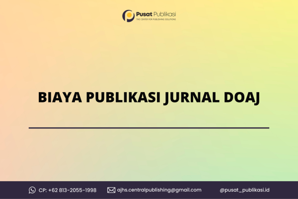 Biaya Publikasi Jurnal DOAJ