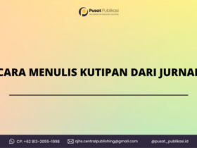 Cara Menulis Kutipan dari Jurnal