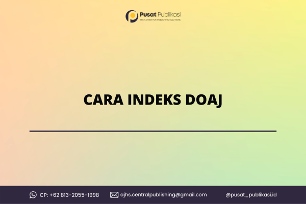 Cara Indeks DOAJ