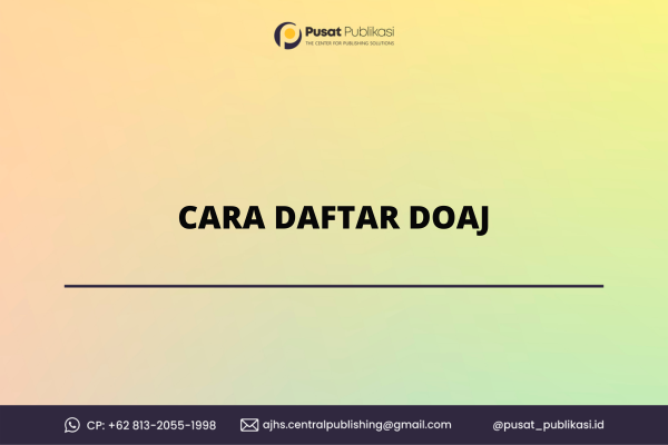 Cara Daftar DOAJ