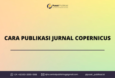 Cara Publikasi Jurnal Copernicus